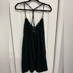 Black Spaghetti Strap Dress